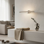 Bild in Gallery-Viewer laden, Libris Wandmontierte Bilderleuchte - Minimalistischer linearer Metallrahmen für Kunstwerke & Flur