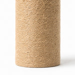 Charger l'image dans la visionneuse de galerie, Close view of the woven jute lamp base texture