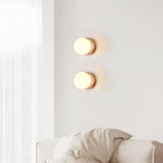 Load image into Gallery viewer, Asteroid Travertine Outdoor Wall Light