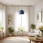 Load image into Gallery viewer, Farmhouse Pendant Light – Vanity Pendant Light With Colorful Dome Design