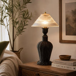 Cargar imagen en el visor de la Galería, Wabi-sabi table lamp in a calm interior