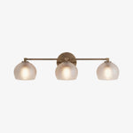 Charger l'image dans la visionneuse de galerie, Auruca Globe Wall Light Bellflower Inspired Shape - Minimalist Metal Glass Sconce for Living Room
