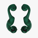 Cargar imagen en el visor de la Galería, Handcrafted Brass Animal Door Handles 27