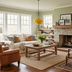 Cargar imagen en el visor de la Galería, Lámpara colgante Koloro con pantalla de vidrio coloreado: moderna lámpara de suspensión ajustable para interiores.