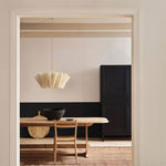 Load image into Gallery viewer, Nordic Linen Pleated Fabric Pendant Light Lampshade