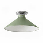 Cargar imagen en el visor de la Galería, Aurenza Modern Industrial Flush Mount: Elegante lámpara de techo para interiores residenciales