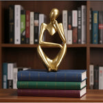 Cargar imagen en el visor de la Galería, Escultura Geométrica de Perro Floxo Decoración Moderna - Arte Minimalista de Hierro para Escritorio
