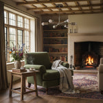 Load image into Gallery viewer, Mobilux Line Mid-Century Gold Sputnik Chandelier – Semi-Flush Geometric Brass Fixture