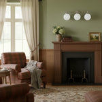 Load image into Gallery viewer, Glorica Glass Modern 3-Light Globe Vanity Wall Light for Bathroom