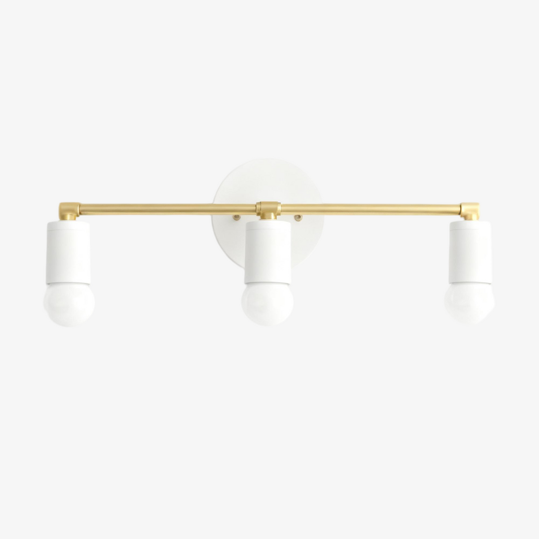 Lámpara de baño industrial Mobilux Line - Aplique de pared minimalista - Accesorio elegante