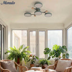Load image into Gallery viewer, Multihead Disc Morandi Color Branch Ceiling Light