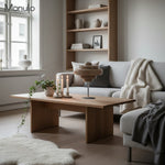 Cargar imagen en el visor de la Galería, Lámpara de mesa de cristal Koloro: moderna lámpara de niveles para espacios de estar o de trabajo