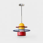 Bild in Gallery-Viewer laden, Bauhaus color block pendant light