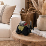 Cargar imagen en el visor de la Galería, Handmade Nepal Wool Felt Yak Ornament