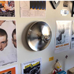 Load image into Gallery viewer, Contemporary Space Age Disk Ceiling Lamp Chrome Plated Finish