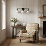 Load image into Gallery viewer, Conique Metal Vintage Dual Shade Wall Sconce – Farmhouse Style Lighting for Bathroom & Hallway