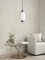 Bild in Gallery-Viewer laden, Vintage Glas Eloise Pendelleuchte