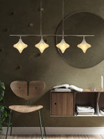 Load image into Gallery viewer, Art Deco Star Linear Pendant Light - Elegant Lighting for Kitchen Island - Astris Cassiopeia