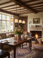 Load image into Gallery viewer, Fabric Shade Pendant Light - Linear Hanging Lamp for Kitchen Island