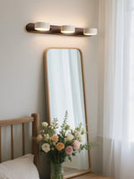 Load image into Gallery viewer, Travira Travertine Duo Sconce – Adjustable Natural Stone Wall Light for Bedroom Hallaway