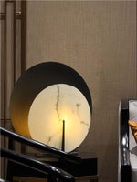Load image into Gallery viewer, Advanced Creative Round Har Alabaste Table Lamp