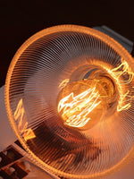 Load image into Gallery viewer, Ribbed Glass Pendant Light – Stylish Brass and Glass Pendant Light for Kitchen & Modern Interiors