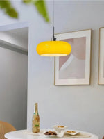Bild in Gallery-Viewer laden, Nordic Metal Bauhaus Glas Pendelleuchte