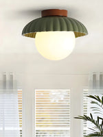 Load image into Gallery viewer, Cream Style Resin Alien Ceiling Light