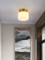 Load image into Gallery viewer, Minimalist Flush Mount Ceiling Light – Classic Shape For Hallway Use