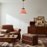 Charger l'image dans la visionneuse de galerie, Suspension rayée ludique Festilo - Verre et résine modernes pour cuisines et salles à manger