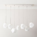 Load image into Gallery viewer, Talvior Sculptural Faceted Glass Branch Chandelier – Modern 7-Light for Dining Room