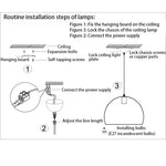 Cargar imagen en el visor de la Galería, Lámpara colgante tradicional vintage de hierro con una luz, cuadrada, rectangular y ondulada, para sala de estar.