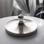 Load image into Gallery viewer, Contemporary Space Age Disk Ceiling Lamp Chrome Plated Finish