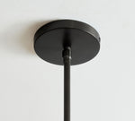 Load image into Gallery viewer, Auria Hand-Blown Glass & Metal Linear Chandelier – Contemporary Multi-Arm Fixture for Dining & Kitchen Island