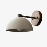 Load image into Gallery viewer, Metio Dome Industrial Modern Wall Sconce – Soft Ambient Light for Hallways