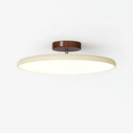 Load image into Gallery viewer, Beige Acrylic Ceiling Mount Modern Adjustable Disc Ceiling Light