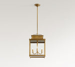 Load image into Gallery viewer, Yolvira Modern Outdoor Pendant Light – Porch Hanging Lantern Design