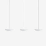 Bild in Gallery-Viewer laden, Feranox Skulpturale runde Pendelleuchte im modernen Stil für die Beleuchtung des Esstisches