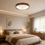 Bild in Gallery-Viewer laden, Walnut Full Spectrum Flush Mount Ceiling Light