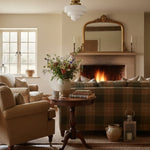 Load image into Gallery viewer, Geotower Glass Opal Art Deco Ceiling Lamp – Elegant Glass Metal Style Modern Ceiling Light for Living Room