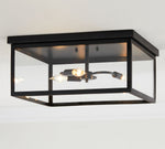 Load image into Gallery viewer, Ferrix Glass Outdoor Ceiling Light – Industrial Style For Porche