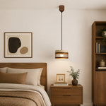 Bild in Gallery-Viewer laden, Vintage Travertine Metal Pendant Lamp for Dining Room