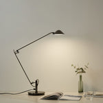 Bild in Gallery-Viewer laden, Verstellbare Schwarze Büroarbeitslampe