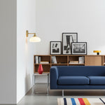 Load image into Gallery viewer, Velora Vintage Industrial Wall Sconce with Glass Shade for Hallway and Entryway