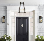 Load image into Gallery viewer, Ferrix Glass Outdoor Wall Light - Industrial Outdoor Porch Light