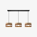 Bild in Gallery-Viewer laden, Vintage Travertine Metal Pendant Lamp for Dining Room