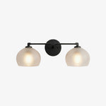 Charger l'image dans la visionneuse de galerie, Auruca Globe Wall Light Bellflower Inspired Shape - Minimalist Metal Glass Sconce for Living Room