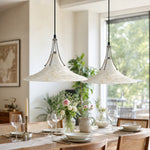 Load image into Gallery viewer, Sculptural Organic Form Minimalist Hanging Light for Bedroom and Hallway Decor