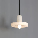 Load image into Gallery viewer, Elegant Creative White Alabaster Pendant Light M24