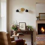 Load image into Gallery viewer, Metio Dome Decorative Vanity Light - Classic Orb Shade Bathroom Wall Lamp